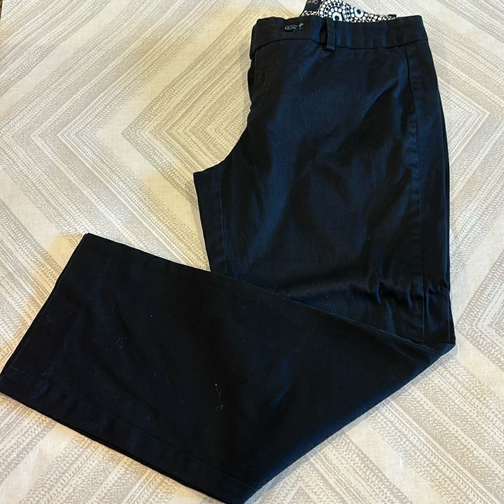 Banana Republic Women’s Black Cropped Ryan Fit Pants